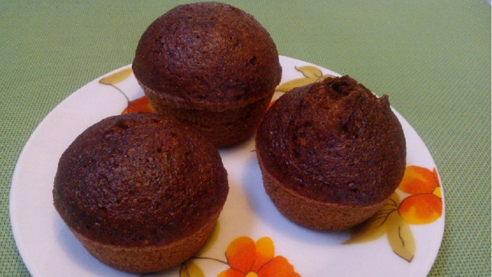 Muffins al cacao in pentola a pressione
